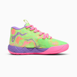 Cheap Atelier-lumieres Jordan Outlet x LAMELO BALL MB.01 Inverse Toxic Big Kids's Basketball Shoes, Purple Glimmer-KNOCKOUT PINK-Green Gecko, extralarge